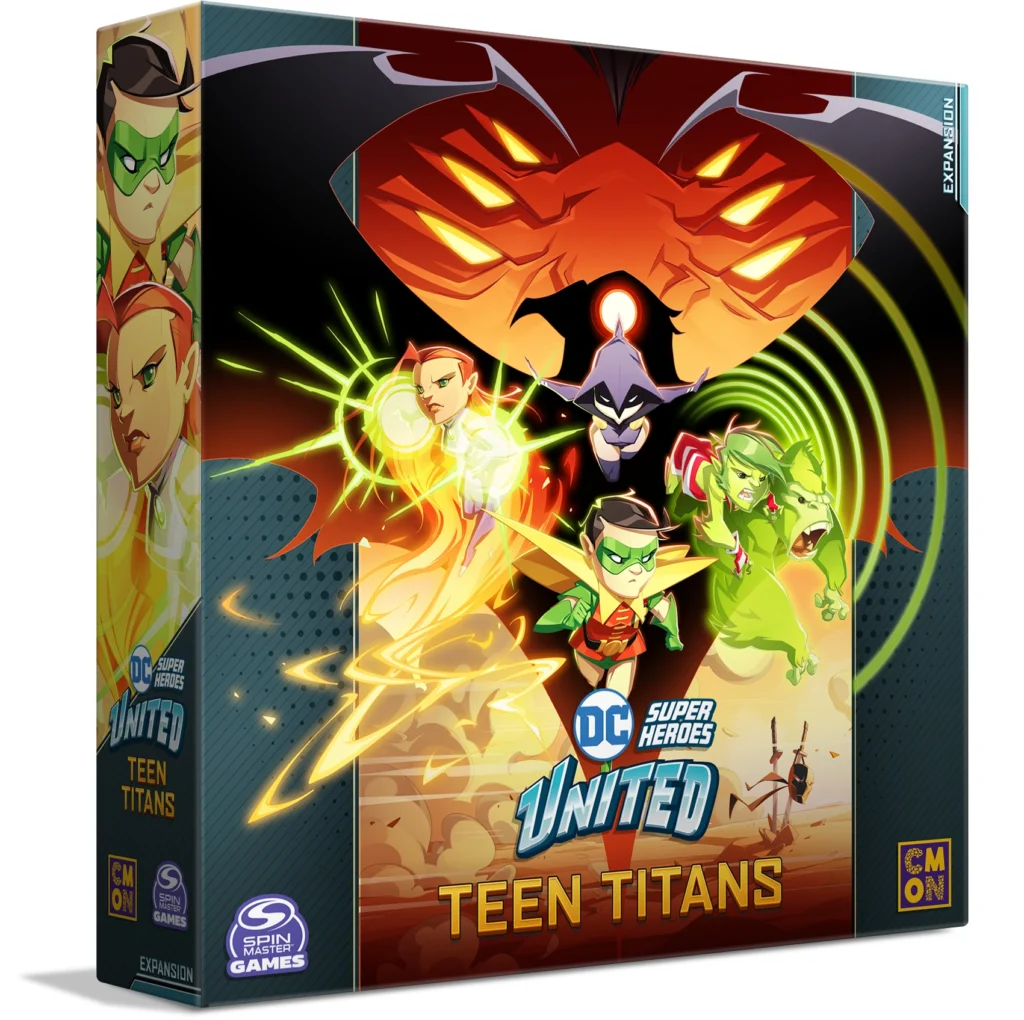 Teen Titans Expansion for DC Super Heroes United: Robin, Raven, Beast Boy, and More