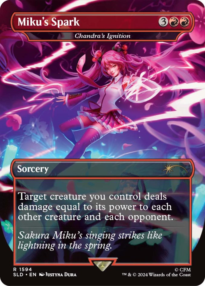 Hatsune Miku Takes Center Stage in Magic: The Gathering