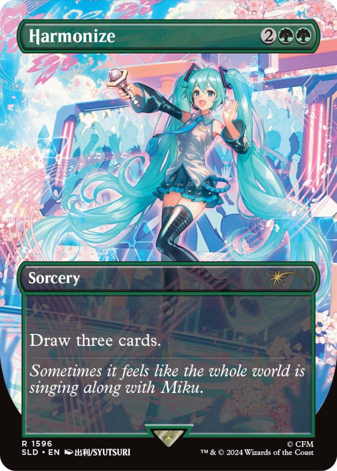 Hatsune Miku Takes Center Stage in Magic: The Gathering