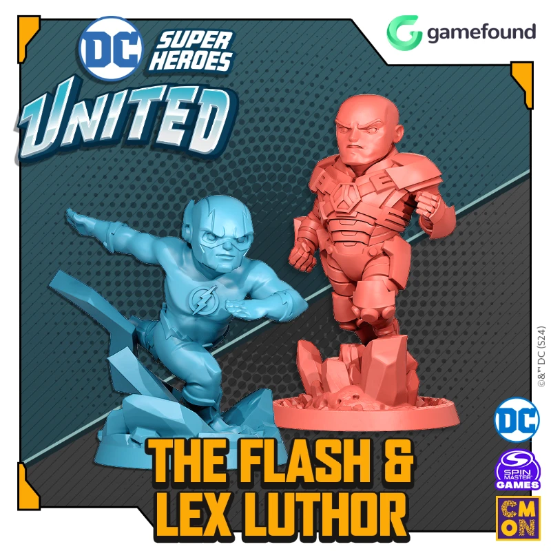 Aquaman Makes Waves in DC Super Heroes United Board Game by CMON