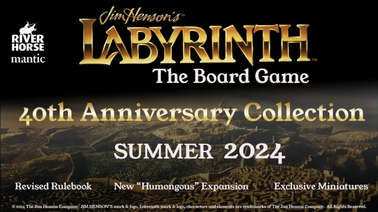 "Labyrinth: The Board Game Collection" - Celebrating 40 Years of Magic