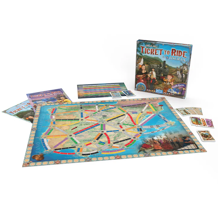 Ticket to Ride Expands: Iberia and South Korea Await Adventurous Players