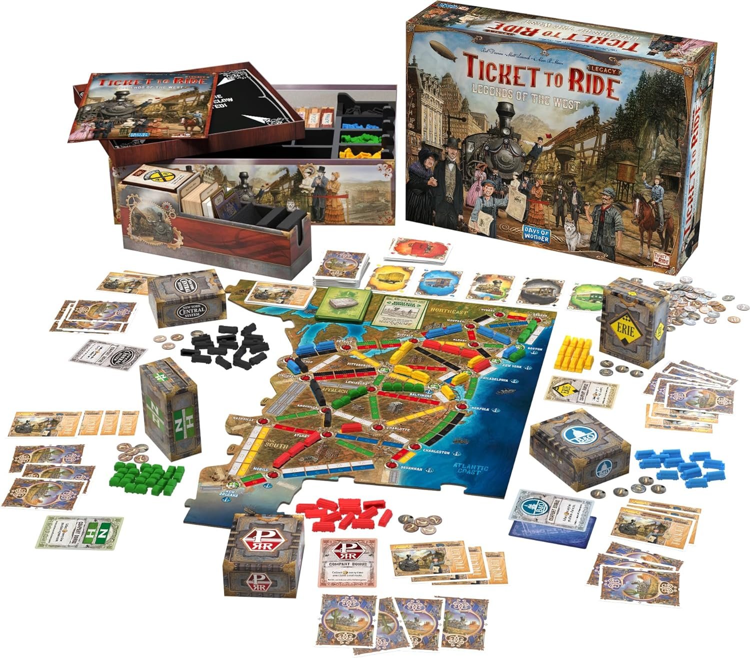 Ticket to Ride Legacy: Legends of the West Review