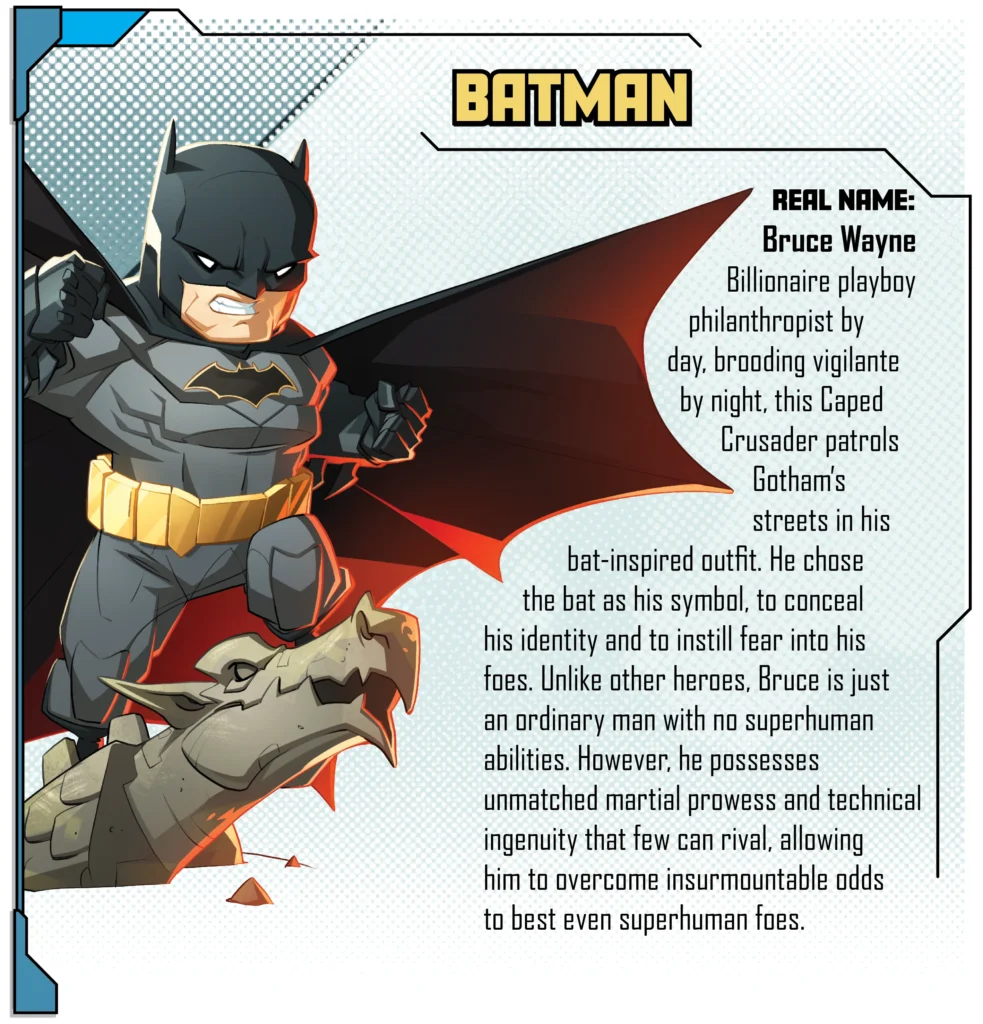 DC Super Heroes United Core Box Detailed: Character Abilities, Game ...