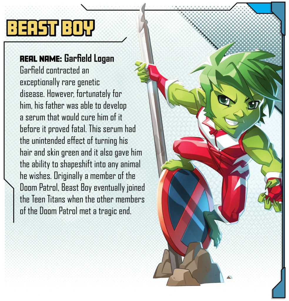 Teen Titans Expansion for DC Super Heroes United: Robin, Raven, Beast Boy, and More