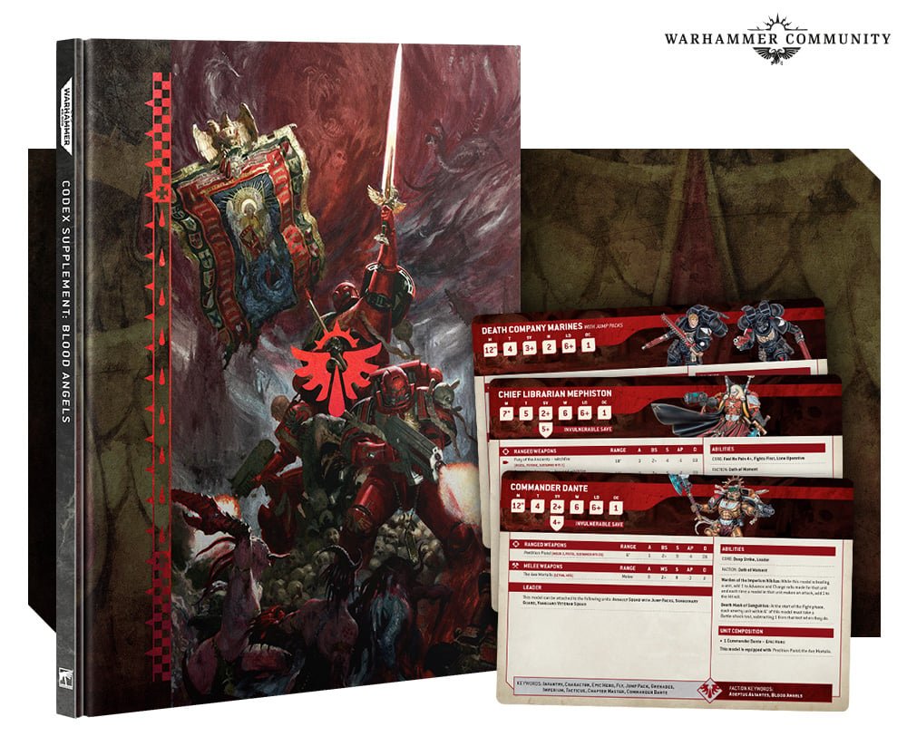 Warhammer 40,000: Explore the New Blood Angels Army Set and Codex Supplement