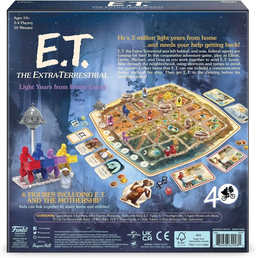 Board Game Sale: E.T. The Extra-Terrestrial Co-op Board Game 73% Off!