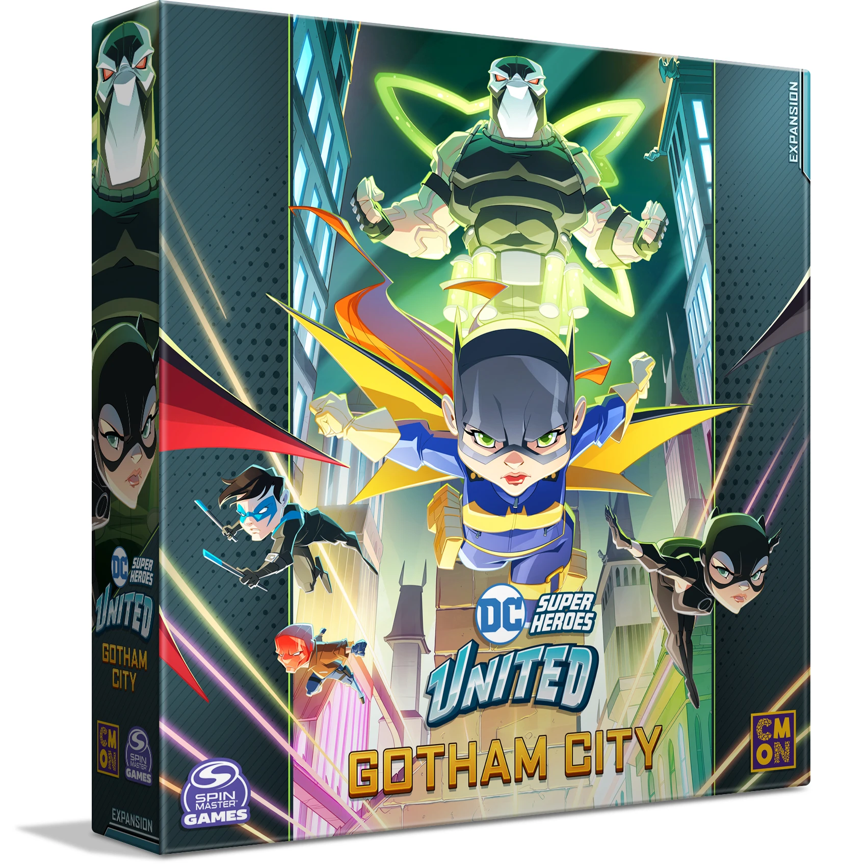 Gotham City Expansion for DC Super Heroes United: Batgirl, Nightwing, and More