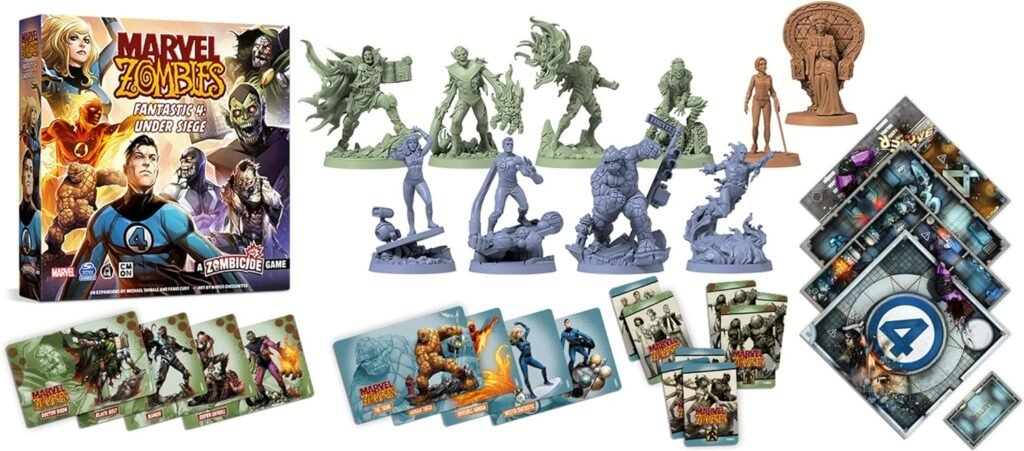 Board Game Sale: 37% Off Marvel Zombies: Fantastic 4: Under Siege – Limited Time Offer