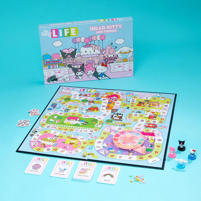 Life: Hello Kitty & Friends Edition – A Whimsical Spin on the Classic Board Game