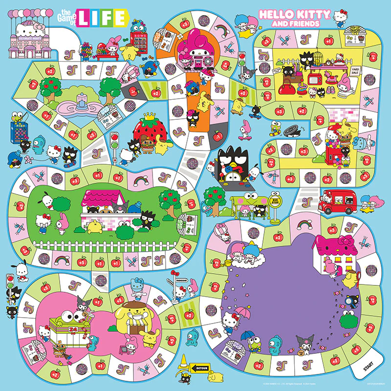 Life: Hello Kitty & Friends Edition – A Whimsical Spin on the Classic Board Game