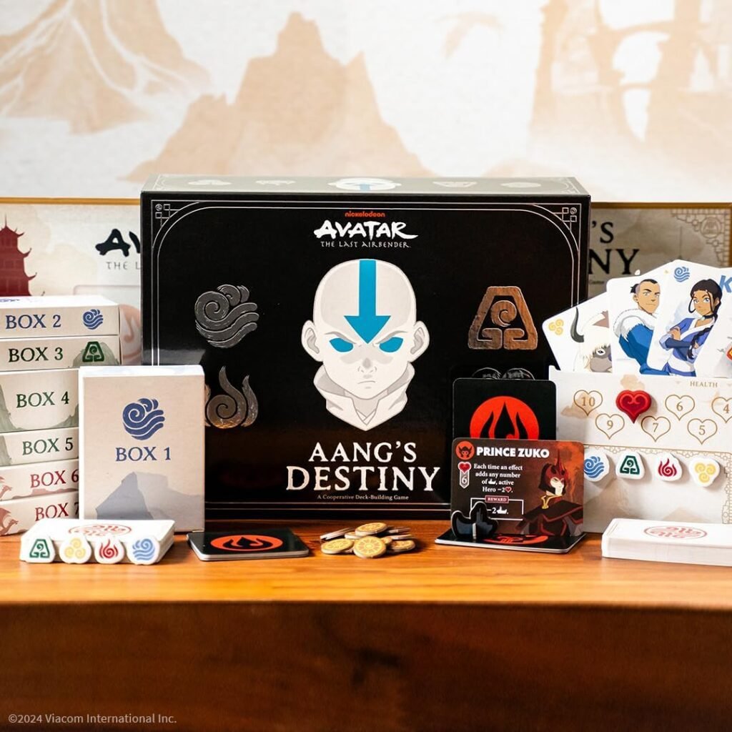 Avatar: The Last Airbender – Aang’s Destiny Board Game Unveiled by The Op Games