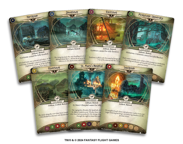 Cthulhu Comes to Arkham Horror in "The Drowned City" 2025 Expansion – Full Details