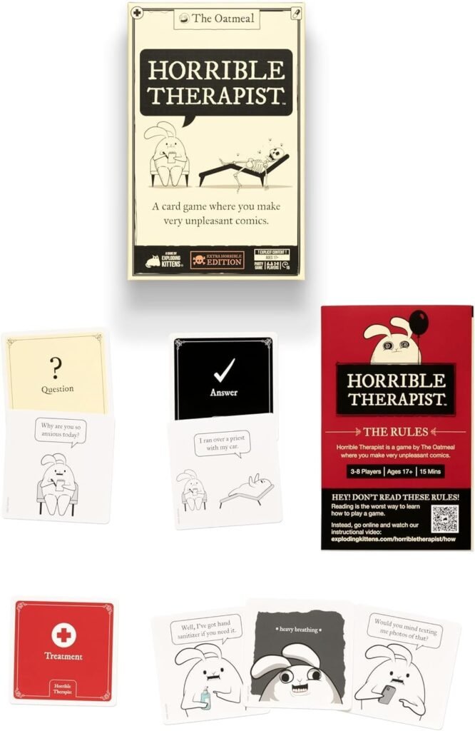 From Exploding Kittens to Horrible Therapist: Matthew Inman’s Latest Card Game