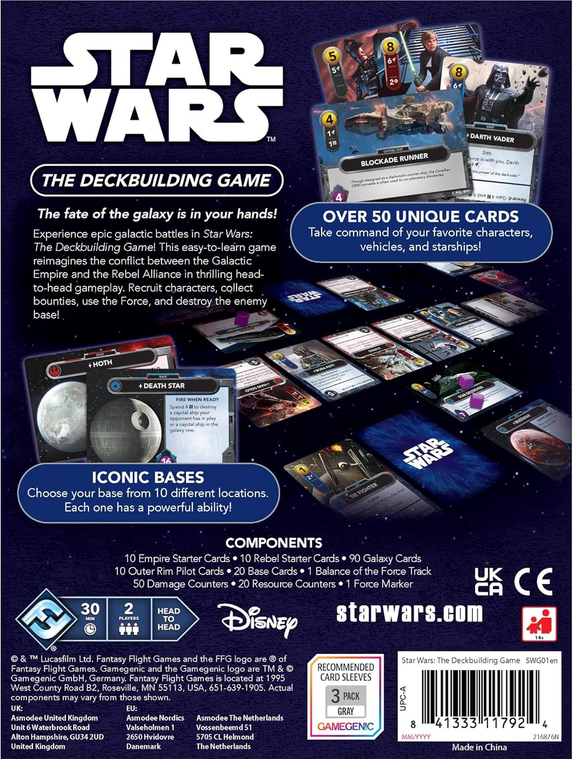 Board Game Sale: Star Wars: The Deckbuilding Game 54% Off!